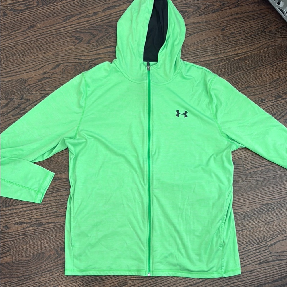 Under Armour Lime Green Zippy